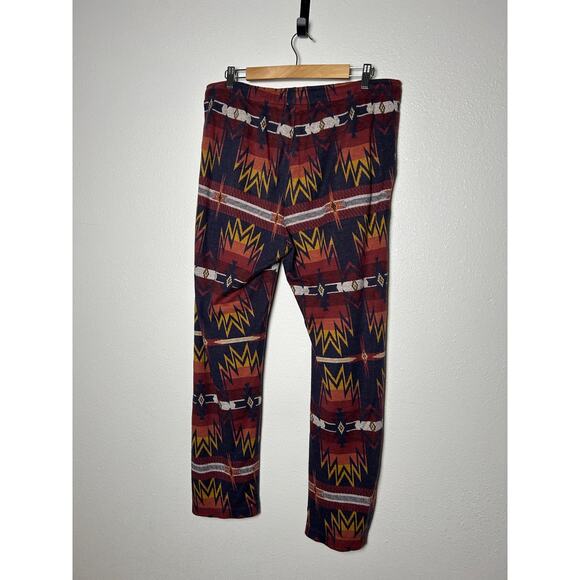 Faherty Pajama Pants Mens Star Fire Southwest Aztec Geometric Print Size Med - Picture 3 of 5